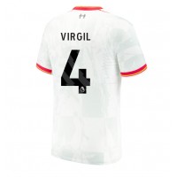 Pánský Fotbalový dres Liverpool Virgil van Dijk #4 2024-25 Třetí Krátký Rukáv